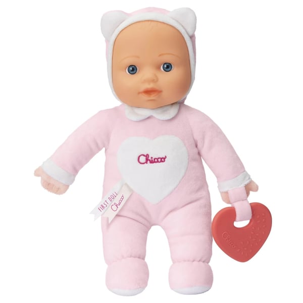 CHICCO BRINQUEDOS BONECA MY FIRST DOLL ROSA 0M+