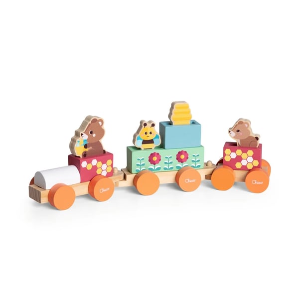 CHICCO BRINQUEDOS MY WOOD FRIENDS O COMBOIO DOS URSINHOS 2ANOS+