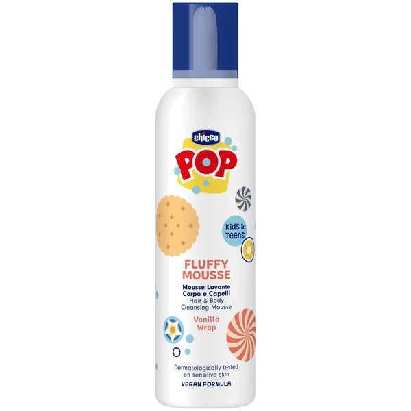 CHICCO POP espuma de banho baunilha 200mL