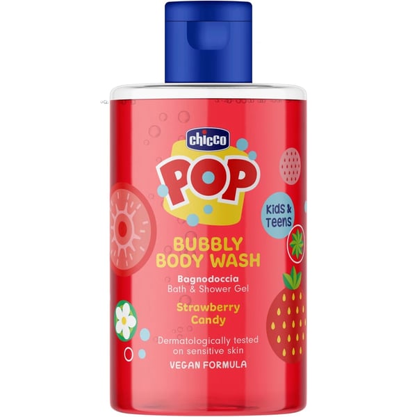 CHICCO POP gel de banho morango 300mL