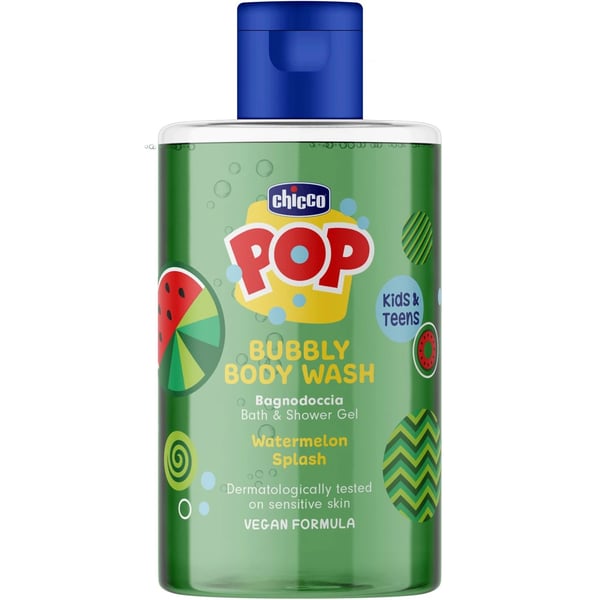 CHICCO POP BUBLLY BODY WASH MELANCIA 300mL