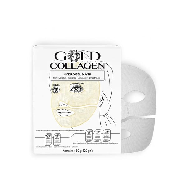 GOLD COLLAGEN MÁSCARA HIDROGEL 4X30G
