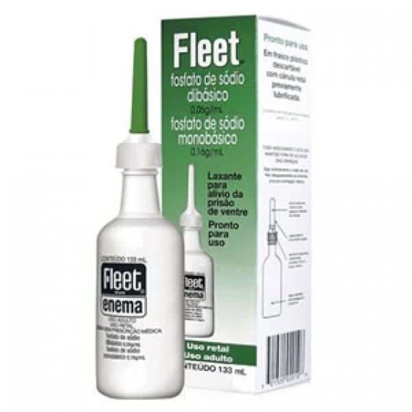 CLEENEMA (Enema Fleet) 9,44 g/118 ml+21,4 g/118 ml Sol Rect