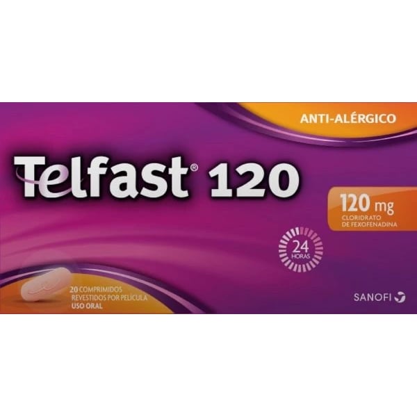 Telfast 120 mg 20 Comp Rev Pel