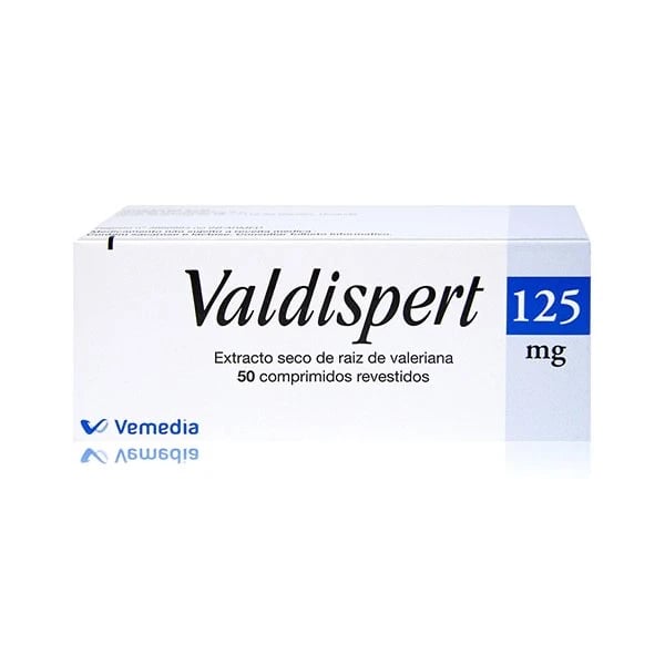 Valdispert 125 mg 50 Comp Rev