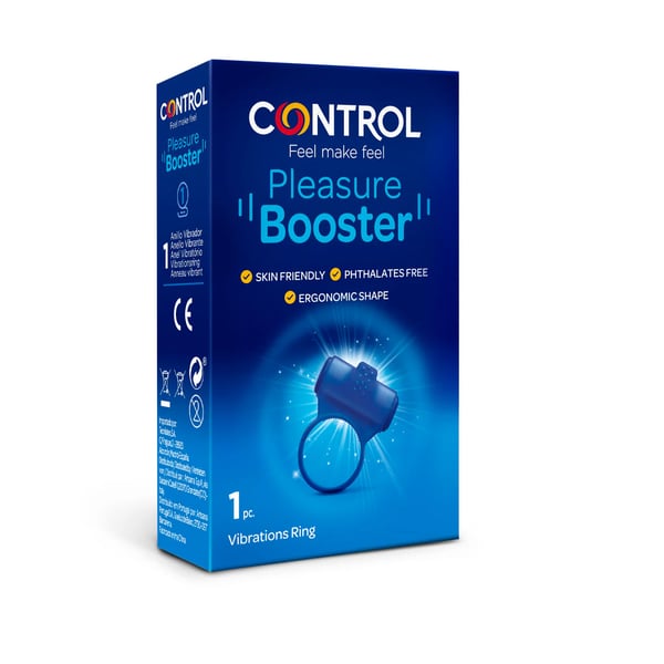 CONTROL PLEASURE BOOSTER ANEL VIBRATÓRIO