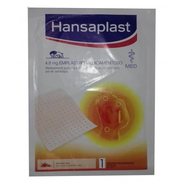 Hansaplast Emplastro Térmico 4,8 mg Emp Med