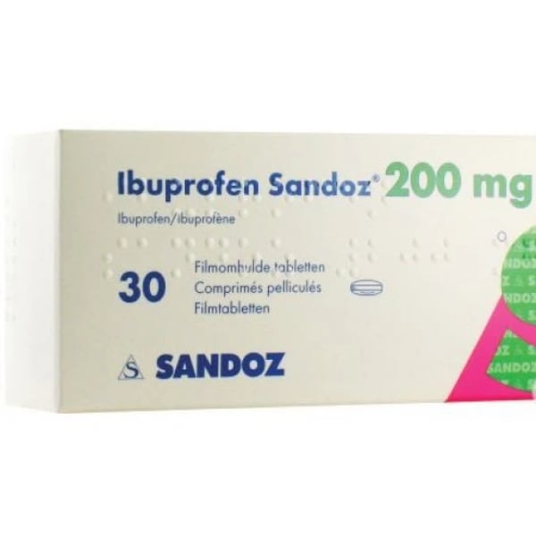 Ibuprofeno Sandoz 200 mg 60 Comp Rev