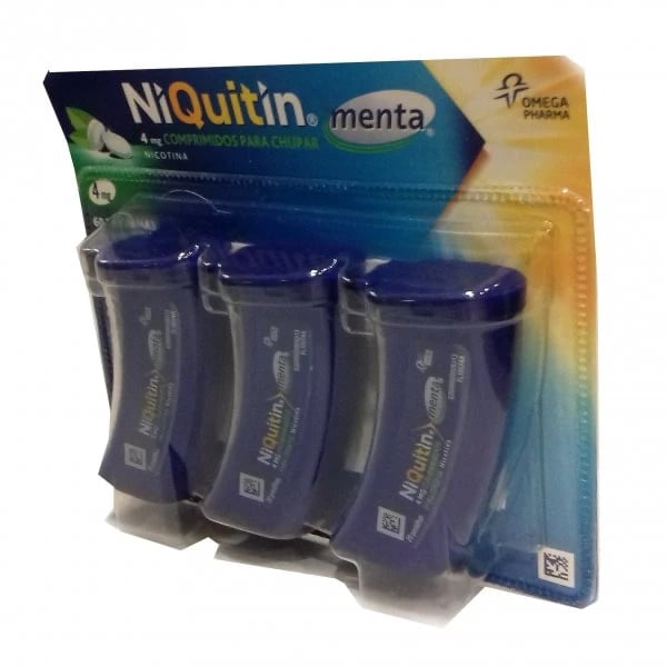 Niquitin Menta 4 mg 60 Comp Chup