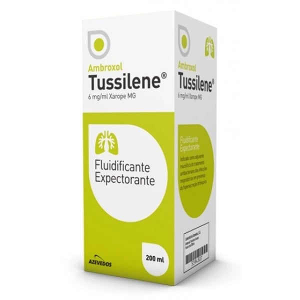 AMBROXOL TUSSILENE 6 MG/ML XAR FRASCO - 1  - 200 ML