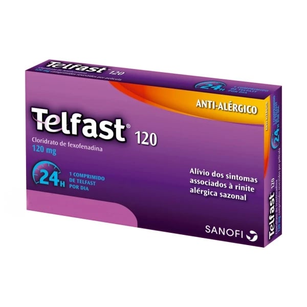TELFAST SPRAY NASAL 55 µG/DOSE SUSP  PULVERIZAÇÃO NASAL FRASCO NEBULIZADOR - 1  - 120 DOSE(S)