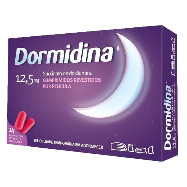 DORMIDINA 12.5 MG COMP REV    - 14