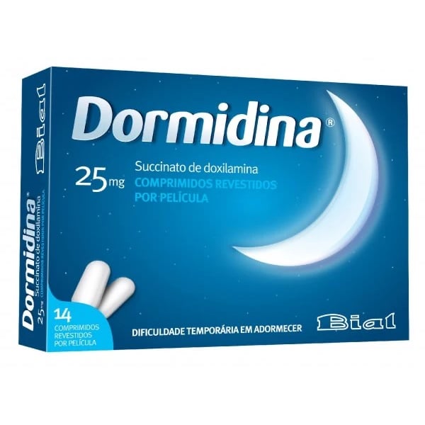 Dormidina 25 mg 14 Comp Rev Pel