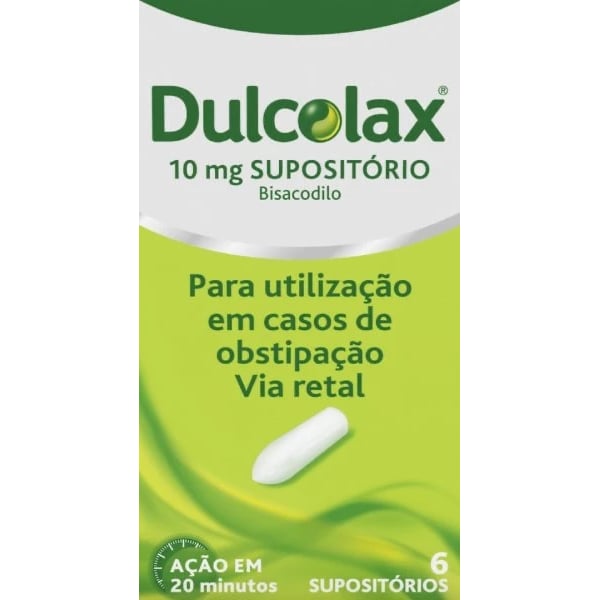 DULCOLAX 10 MG SUPOSITÓRIO  - 6