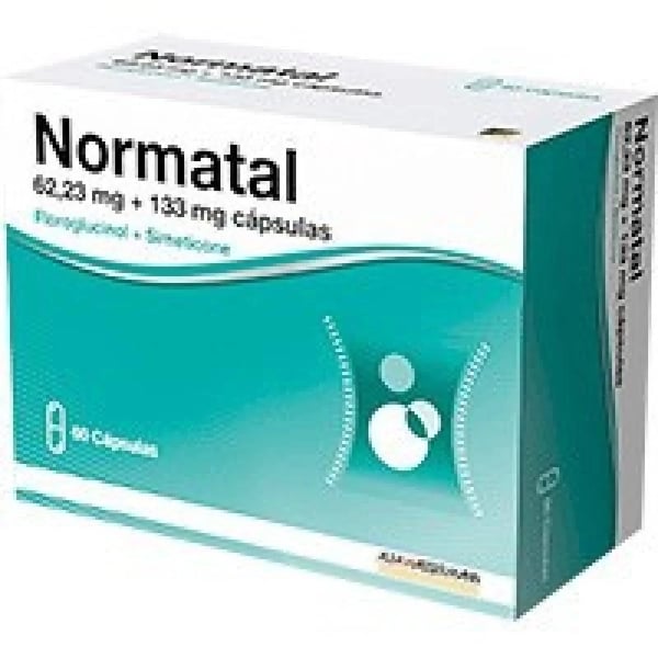 NORMATAL 62.23 MG + 133 MG CÁPSULA  - 60