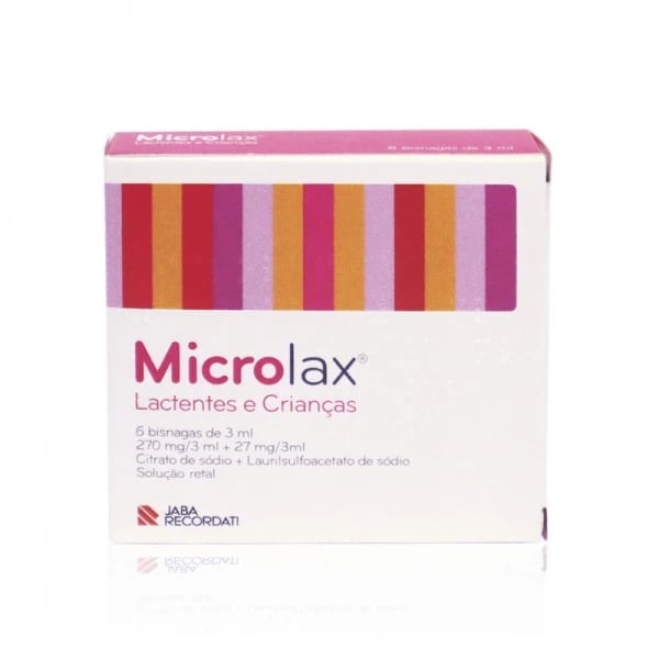 MICROLAX Lact/Cria 270+27mg/3ml 6 X 3 ml Sol Rect