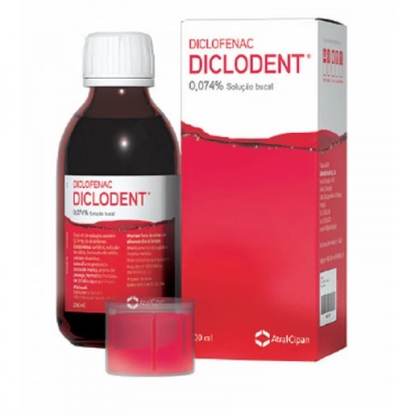 DICLODENT 0.074% SOL BUCAL 0.74 MG/ML SOL BUCAL FRASCO - 1  - 100 ML