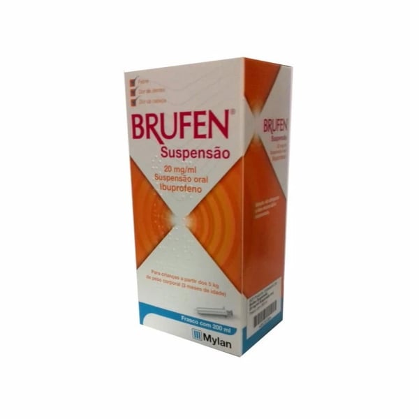 BRUFEN SEM AÇÚCAR 20 MG/ML SUSP OR FRASCO - 1  - 200 ML