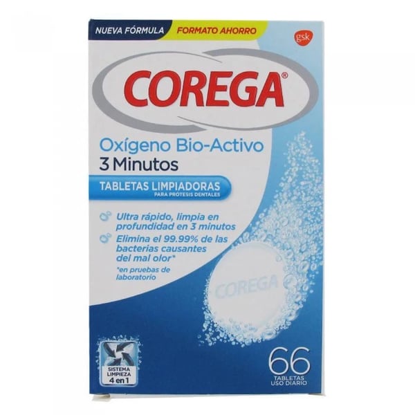 COREGA BIO ACTIVO PST PROTESE X66