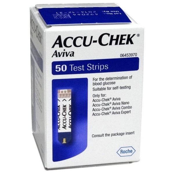 Accu-Chek Aviva 50 Tiras Teste 50 N.D.