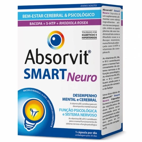 ABSORVIT SMART NEURO CAPS X30