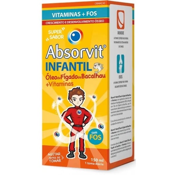 ABSORVIT INF OL FIG BACALH+VIT EMUL 150ML