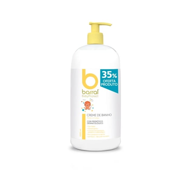 BARRAL BABYPROTECT PROMO CREME BANHO 1L + OFERTA 35%