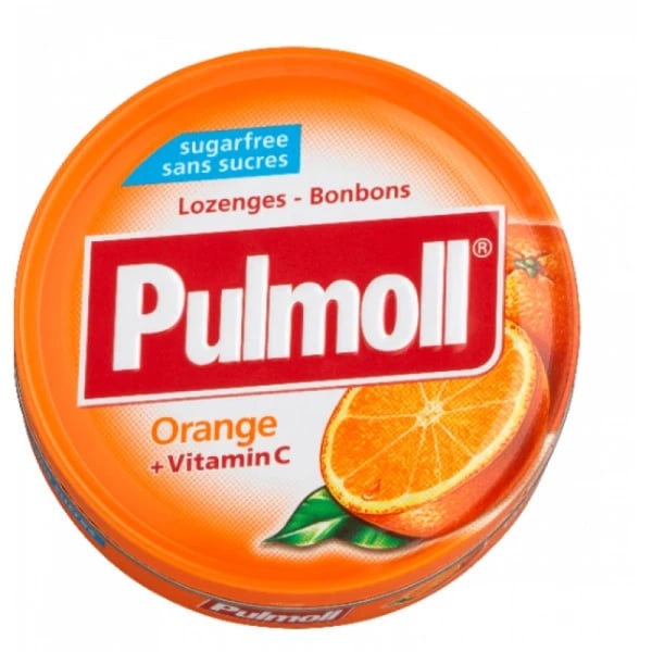 PULMOLL LARANJ+VIT C PST S/AC 45G