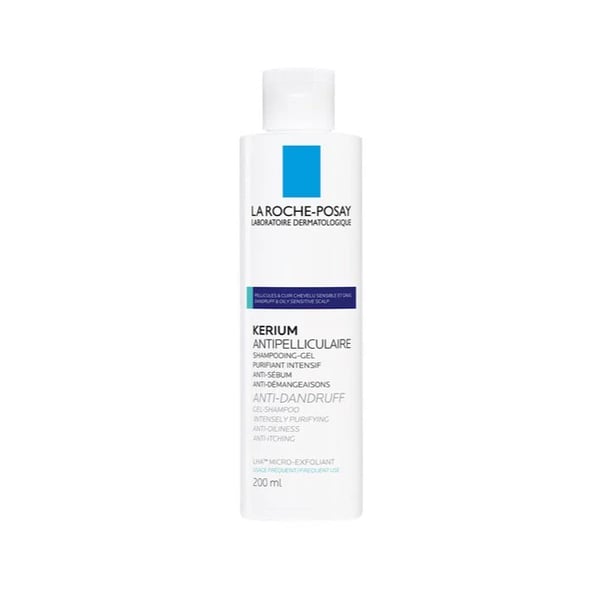 Roche Posay Capilar Kerium Shampo Caspa Oleosa