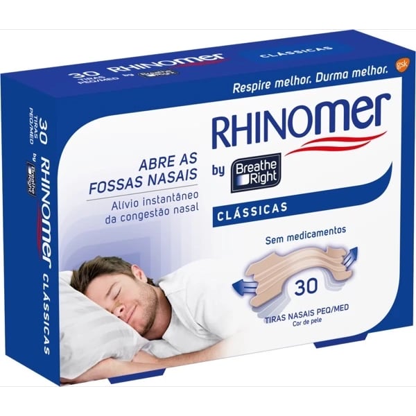 Breathe Right Penso Nasal Peq/Medio x 30