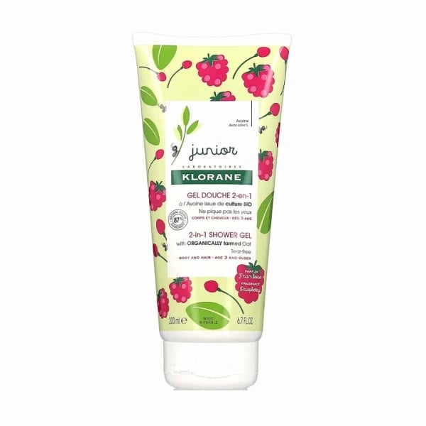 Klorane Petit Jun Gel Corp Cab Framb 200 Ml