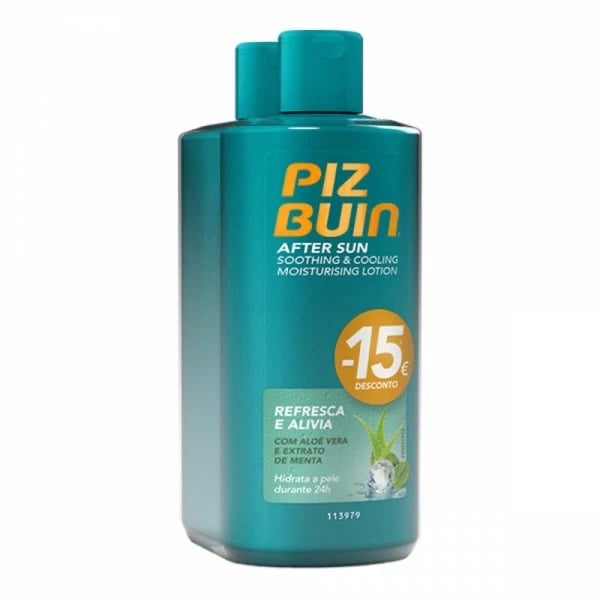 PIZ BUIN AFT SUN PACK LOC SUAV REF 200MLX2