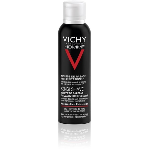 VICHY HOMME MOUSSE SENSI SHAVE 200ML