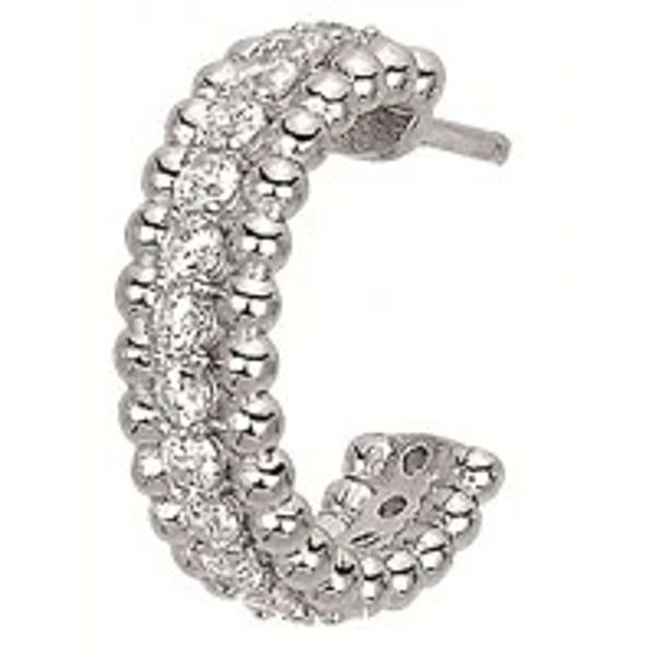 BIOJOUX BRINCO ARGOLA ELEGANCE PRATEADO 15MM BJT239