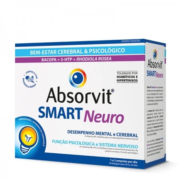 ABSORVIT SMART NEURO AMP 10ML X 30