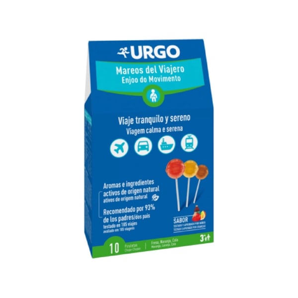 URGO ENJOO MOVIM CHUPA CHUPA MRG/COLX10