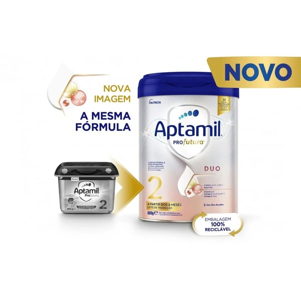 APTAMIL PROFUTURA 2 DUO LEITE PÓ TRANSIÇÃO 800G