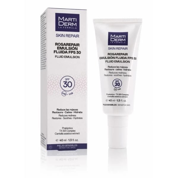 MARTIDERM ROSAREP EMUL FLUIDA SPF30 40ML BISNAGA 40ML