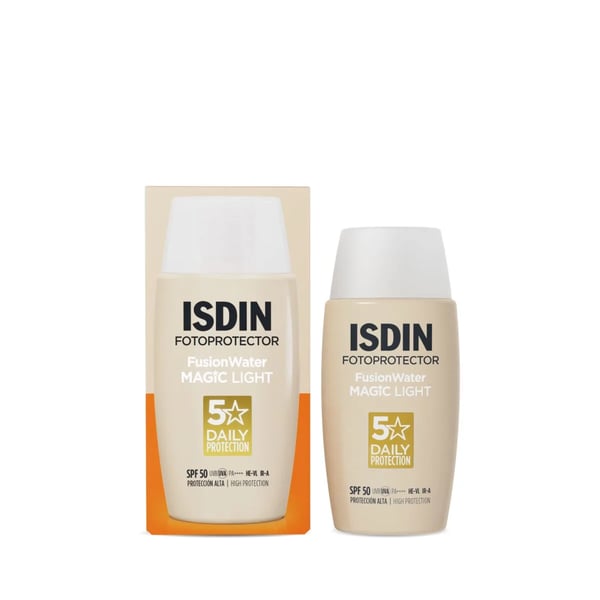 FOTOPROTECTOR ISDIN FOTOPROTECTOR ISDIN FLUIDO ROSTO FUSION WATER SPF50 LIGHT 50ML