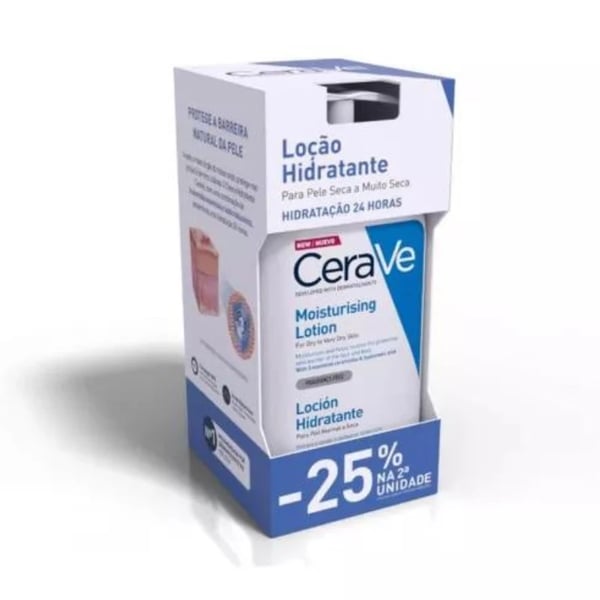 Cerave Moisturising Lotion Duo Loção Corporal Hidratante 2x473ml