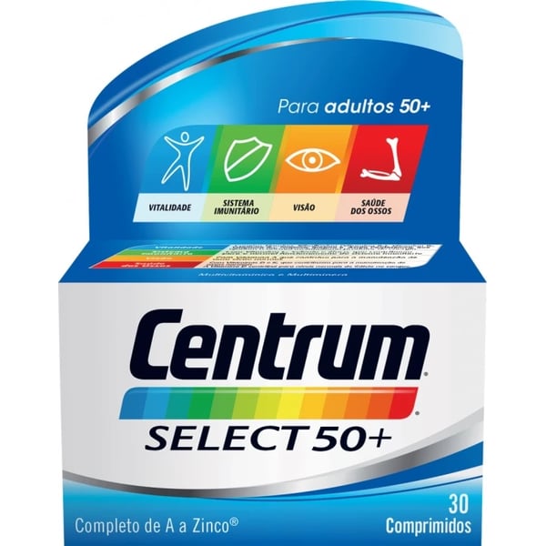 Centrum Select 50 Comprimidos Revestidos x 30