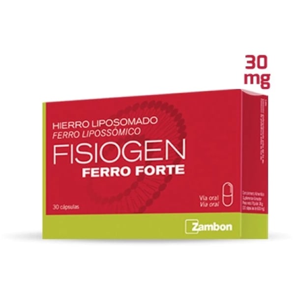 fisiogen ferro forte 30 cap