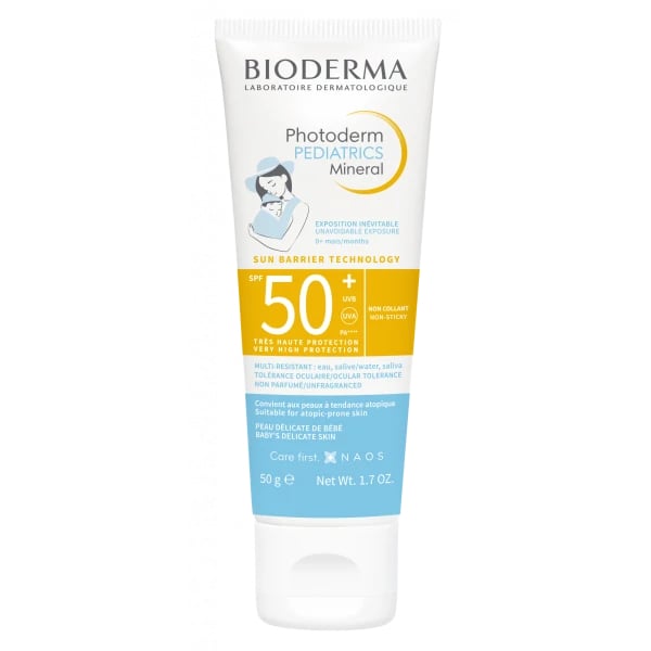 BIODERMA PHOTODERM PEDIATRIC MINERAL SPF50+ 50G