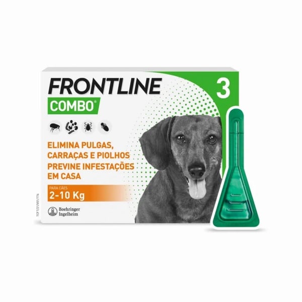 Frontline Combo Sol Cao 2-10kg 0,67mlx3