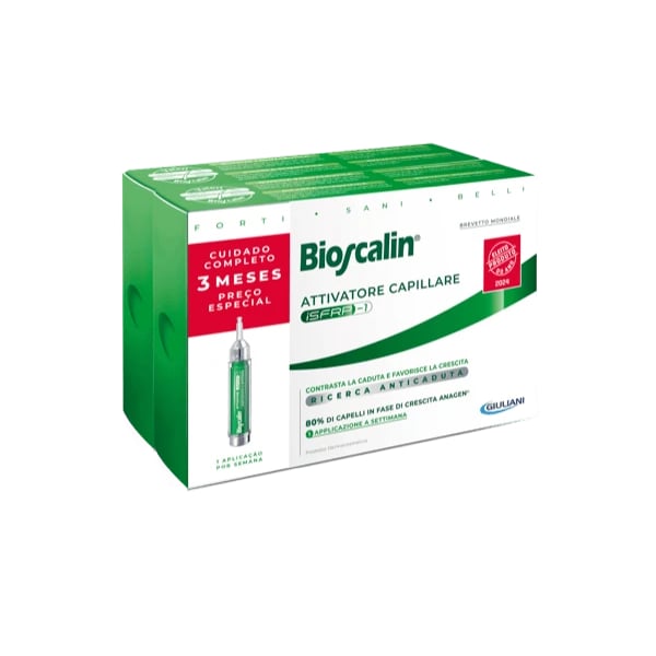 BIOSCALIN ATIVADOR CAPILAR - BOIRON PROMO DUO AMP 2X10ML + PREÇO ESPEC
