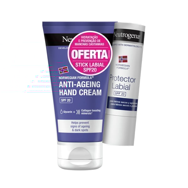 NEUTROGENA ANTI-AGEING HAND CREAM SPF 20+ STICK LABIAL