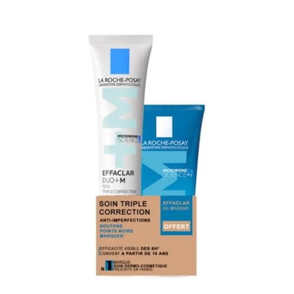 EFFACLAR DUO +M GEL CREME ANTI-IMPERF C/ COR CLARO 40ML