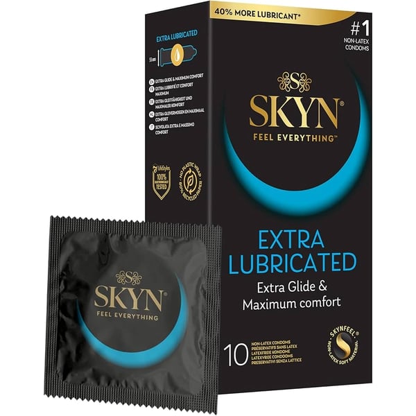 SKYN Extra Lube x 10 preserv