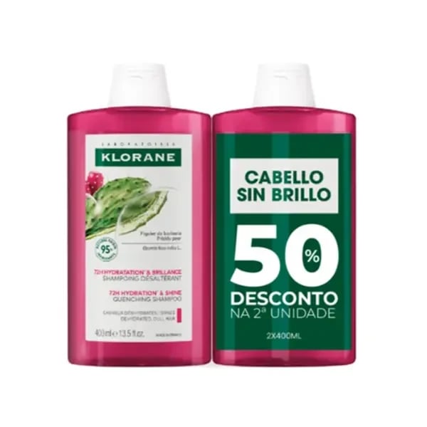 KLORANE PRICKLY PEAR 400ML DUO