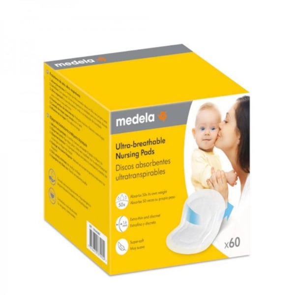 MEDELA DISCOS ABSORVENTES ULTRA RESPIRÁVEIS 60